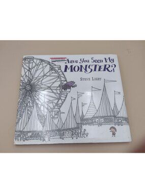 Have You Seen My Monster? By Steve Light Hardcover Childrens Book Shapes